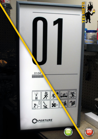 Illustration for article titled Man Turns Office Into Aperture Science Waiting Room